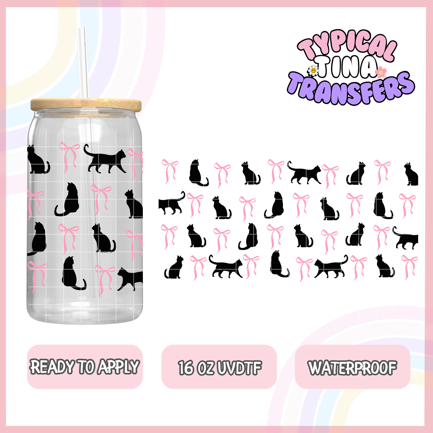 UVDTF #8515 | 16oz UVDTF Wrap | POD